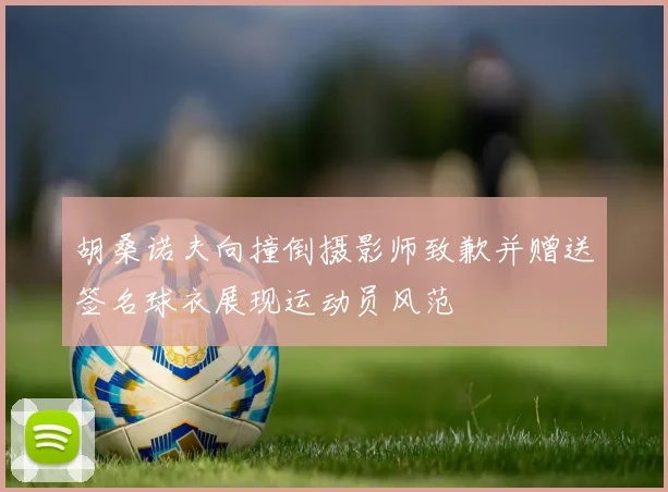 胡桑诺夫向撞倒摄影师致歉并赠送签名球衣展现运动员风范